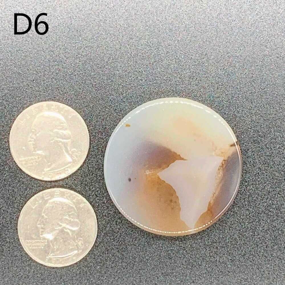 Waterfall---Natural Scenic Agate, Jewelry Making Stones